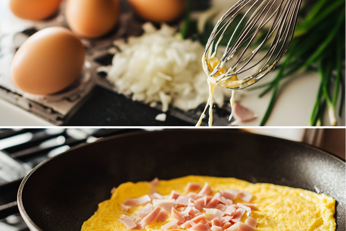 Nutritional breakdown of Eastern and Western omelettes.