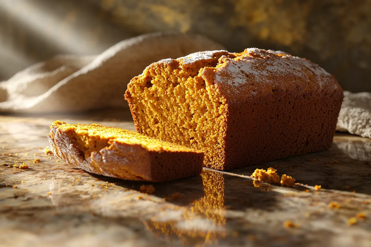 Classic Pumpkin Bread Loaf