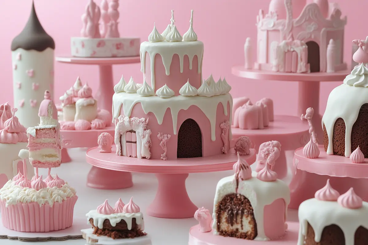 Modern princess cake versions