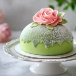 Swedish Princess Cake with Green Marzipan