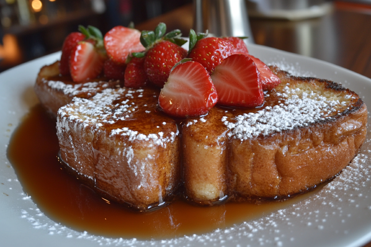 Perfect French Toast on a plate